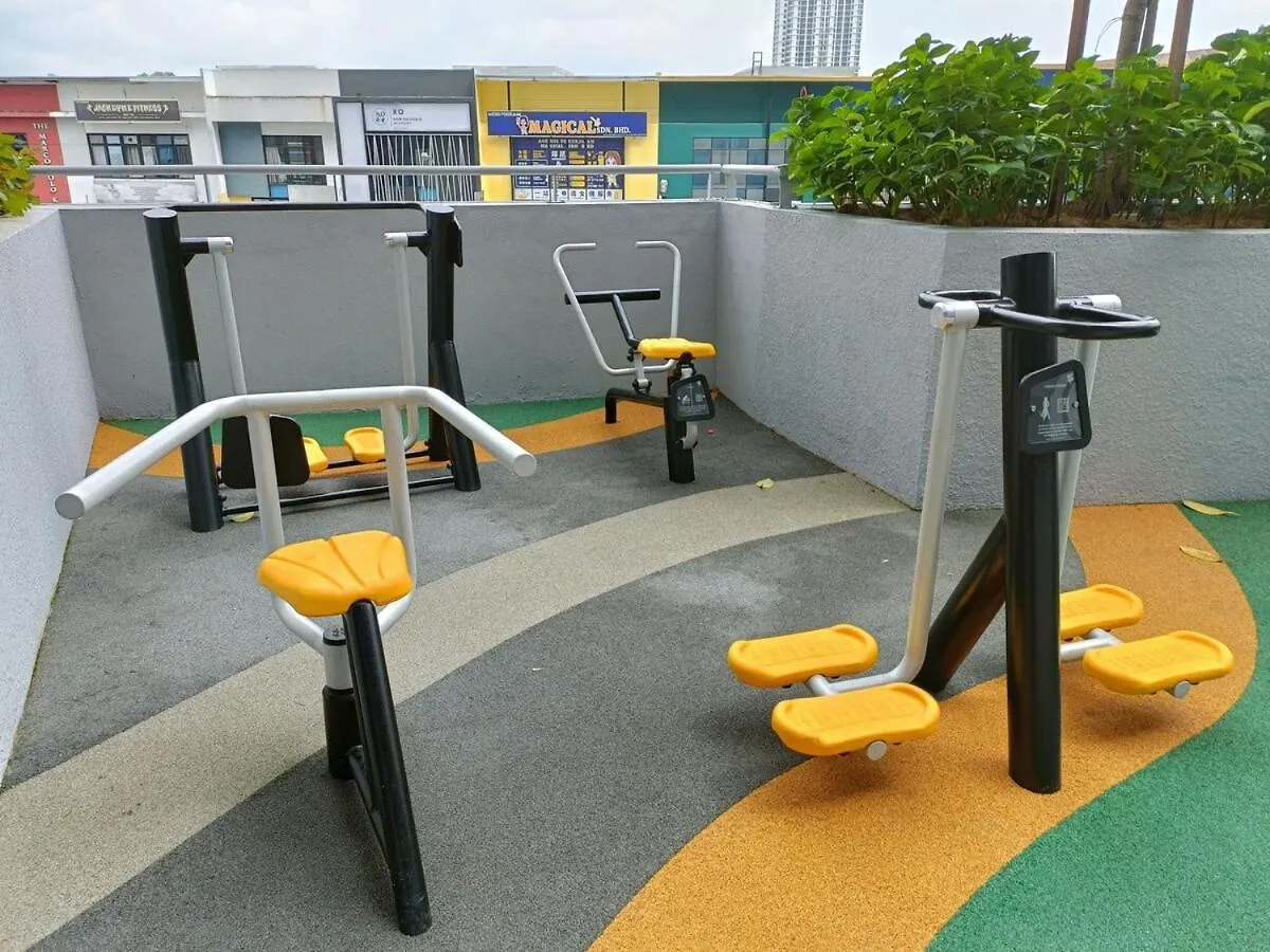 公寓 新山Sky Trees 2 Guests Aeon Nflix Balcony Pool B4公寓