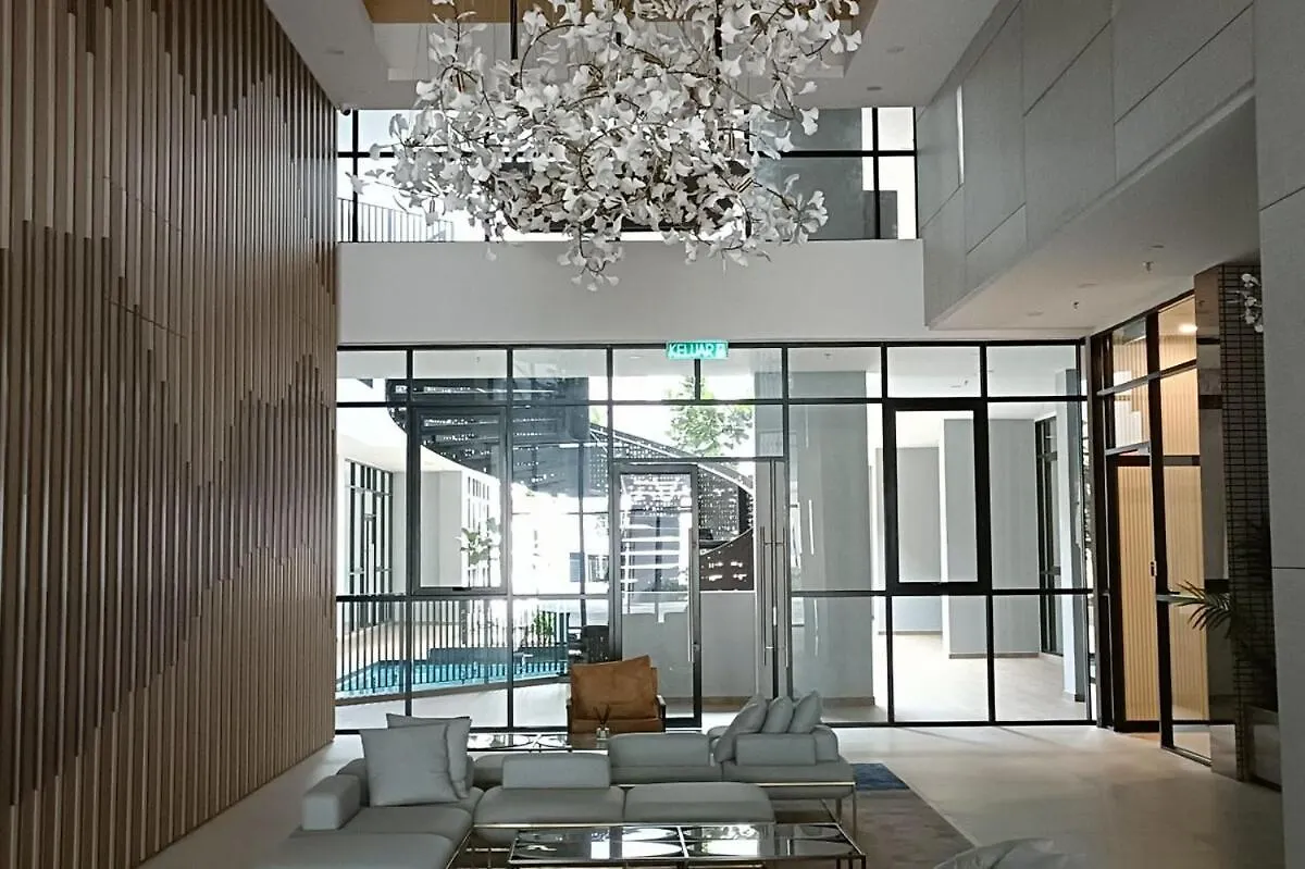公寓 新山Sky Trees 2 Guests Aeon Nflix Balcony Pool B4公寓